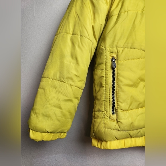Puma Kids Yellow Puffy Jacket - Picture 10 of 10